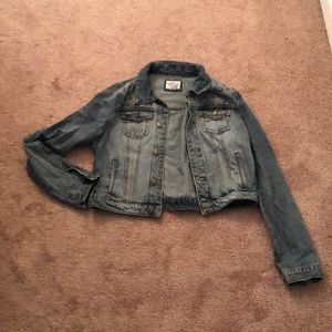 Forever 21 Crop Jean Jacket